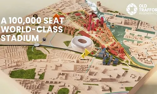 تم الكشف عن تكلفة مشروع ملعب مانشستر يونايتد الجديد