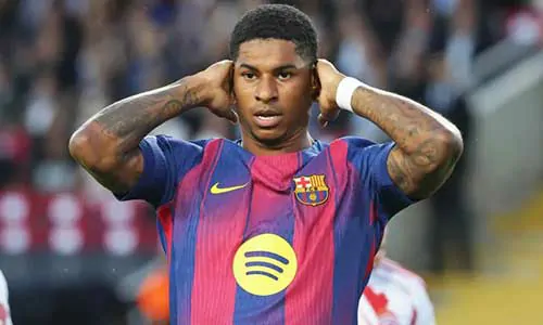 ماركوس راشفورد مرشح لقيادة برشلونة في الكلاسيكو